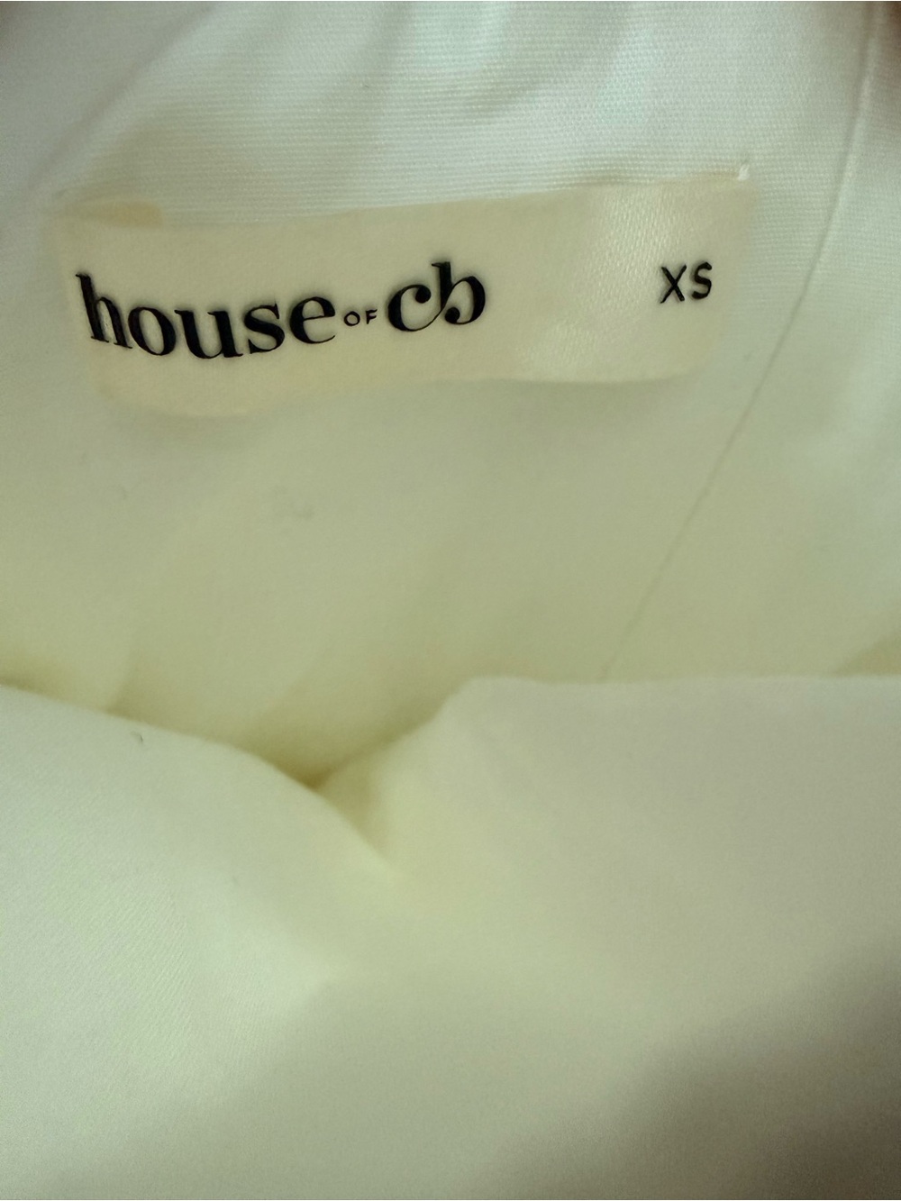 House of CB | Phoebe Stretch Cotton Broderie Dress Size XS - Picture 6 of 6